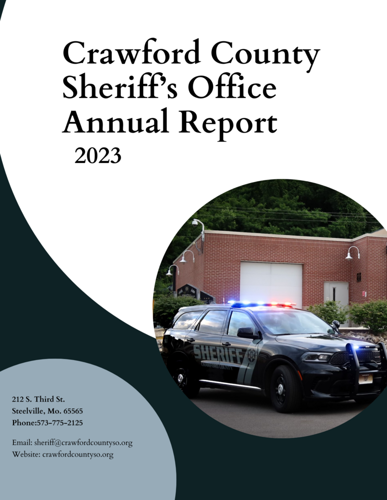 2023 Annual Report for the Crawford County Sheriff's Office